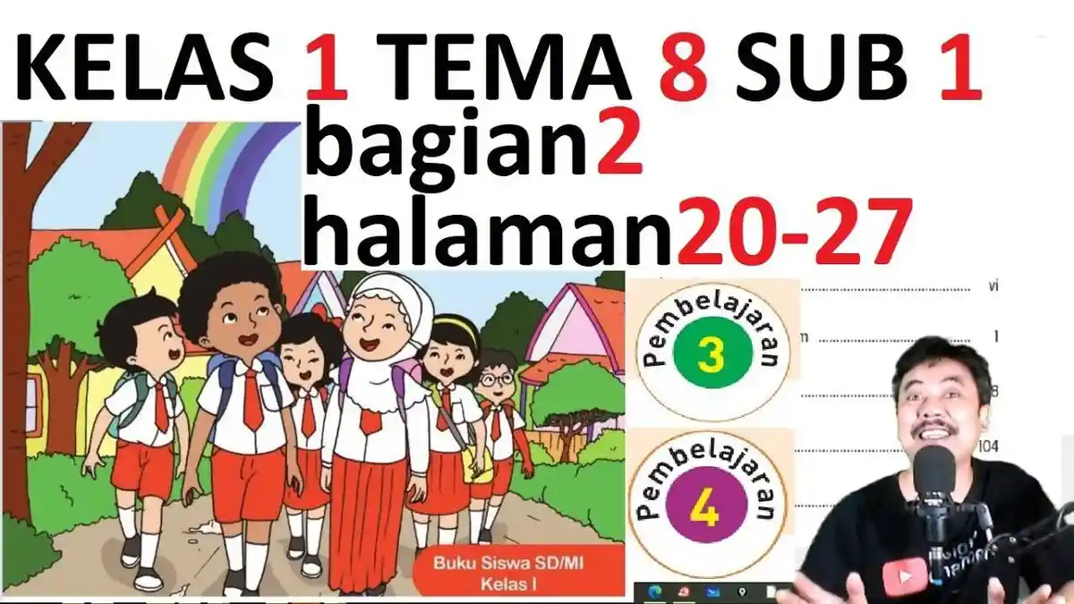 Soal Kunci Jawaban Buku Tema 8 Kelas 1 SD Halaman 26 Menghitung
