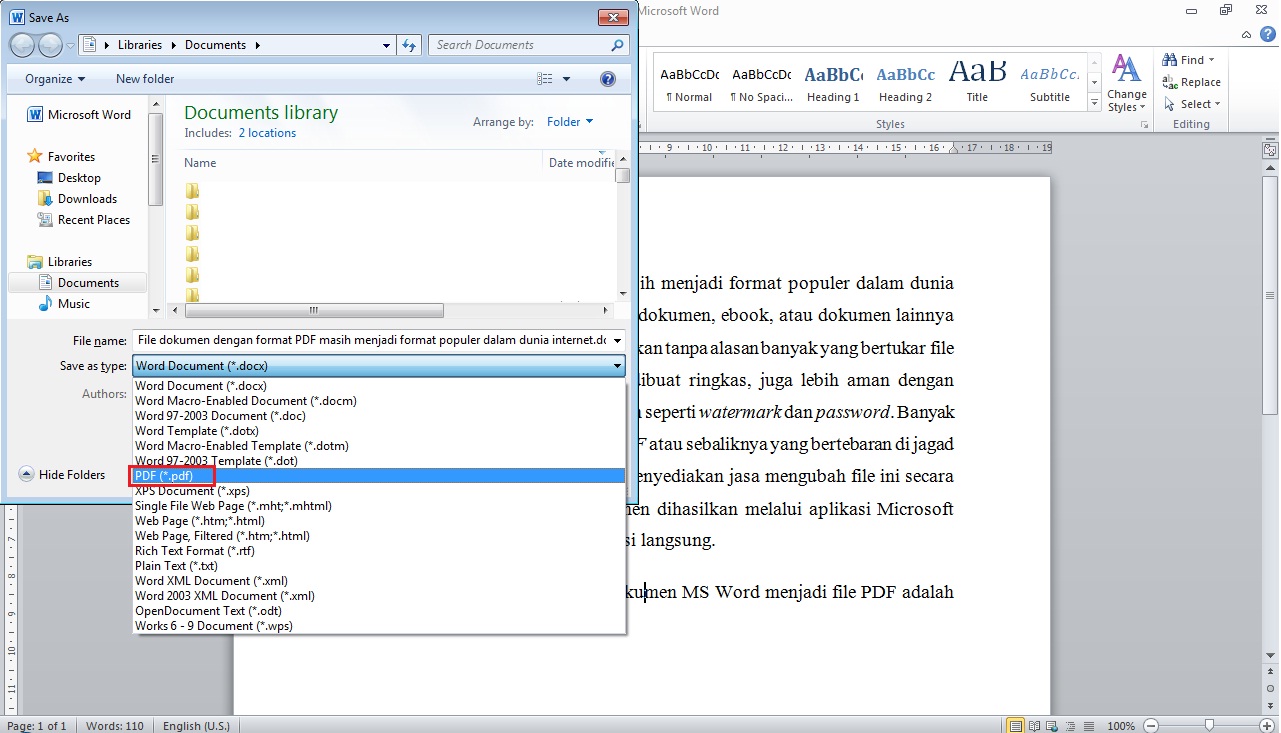 3 Rahasia Mudah Cara Mengubah File Microsoft Word 9 ke Menjadi 2007 Secara Cepat