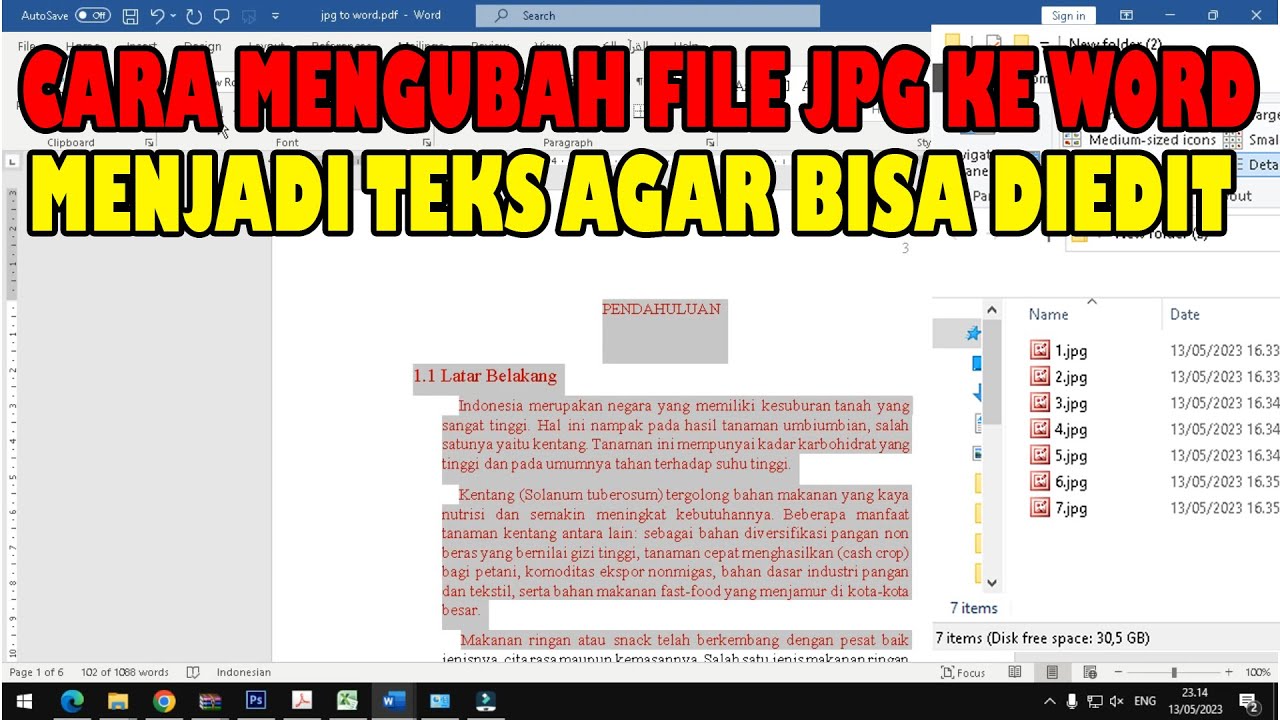 Rahasia Tercepat 3 Cara Mengubah File JPG ke Microsoft Word yang Jarang Diketahui Orang