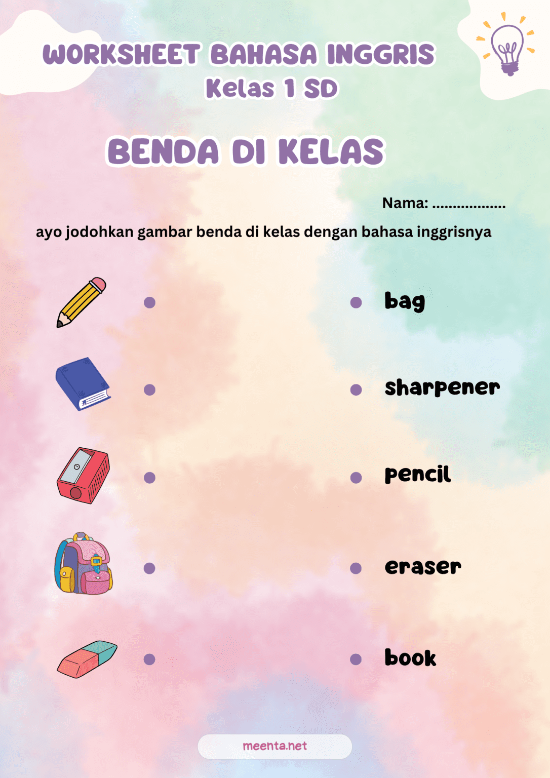 10 Contoh Soal Bahasa Inggris Kelas 4 Semester 1 PDF yang Sering Muncul di Ujian