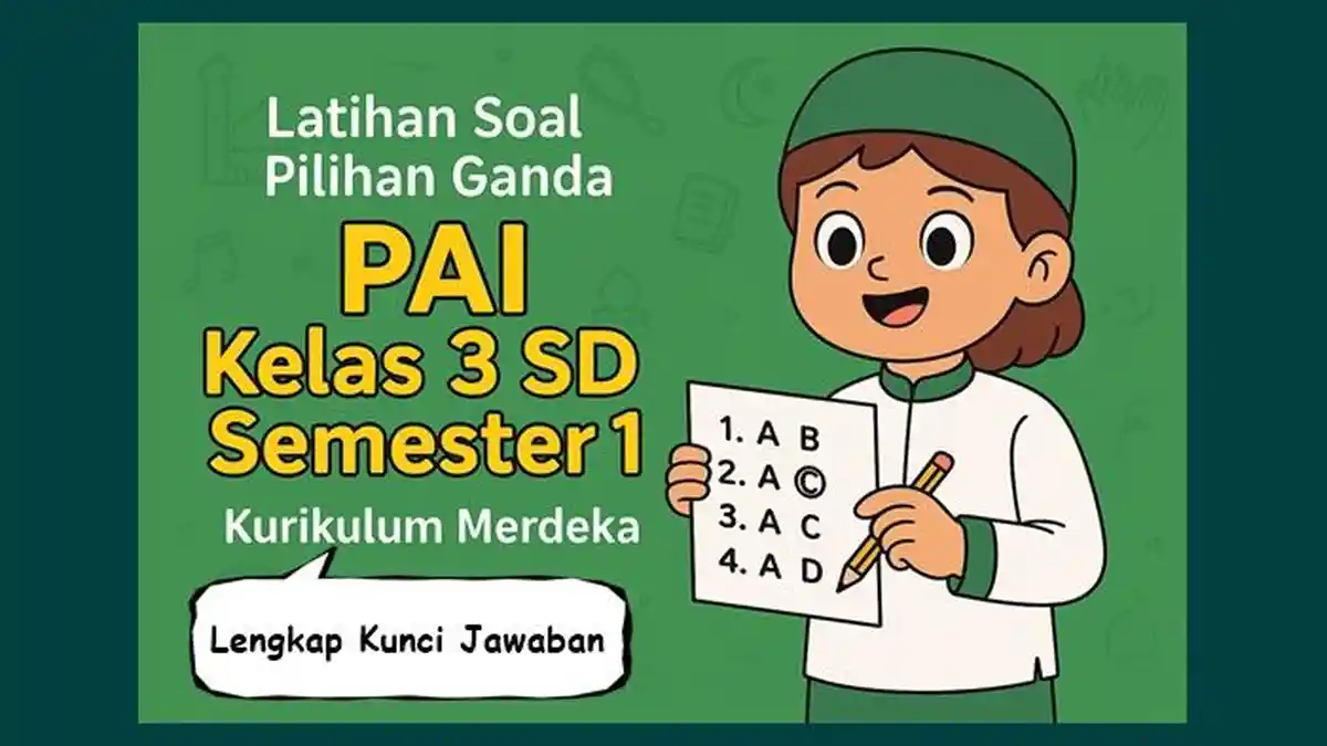 3 Fakta Mengejutkan Bank Soal PAI K13 Kelas 3 SD Semester 1 yang Wajib Guru Tahu
