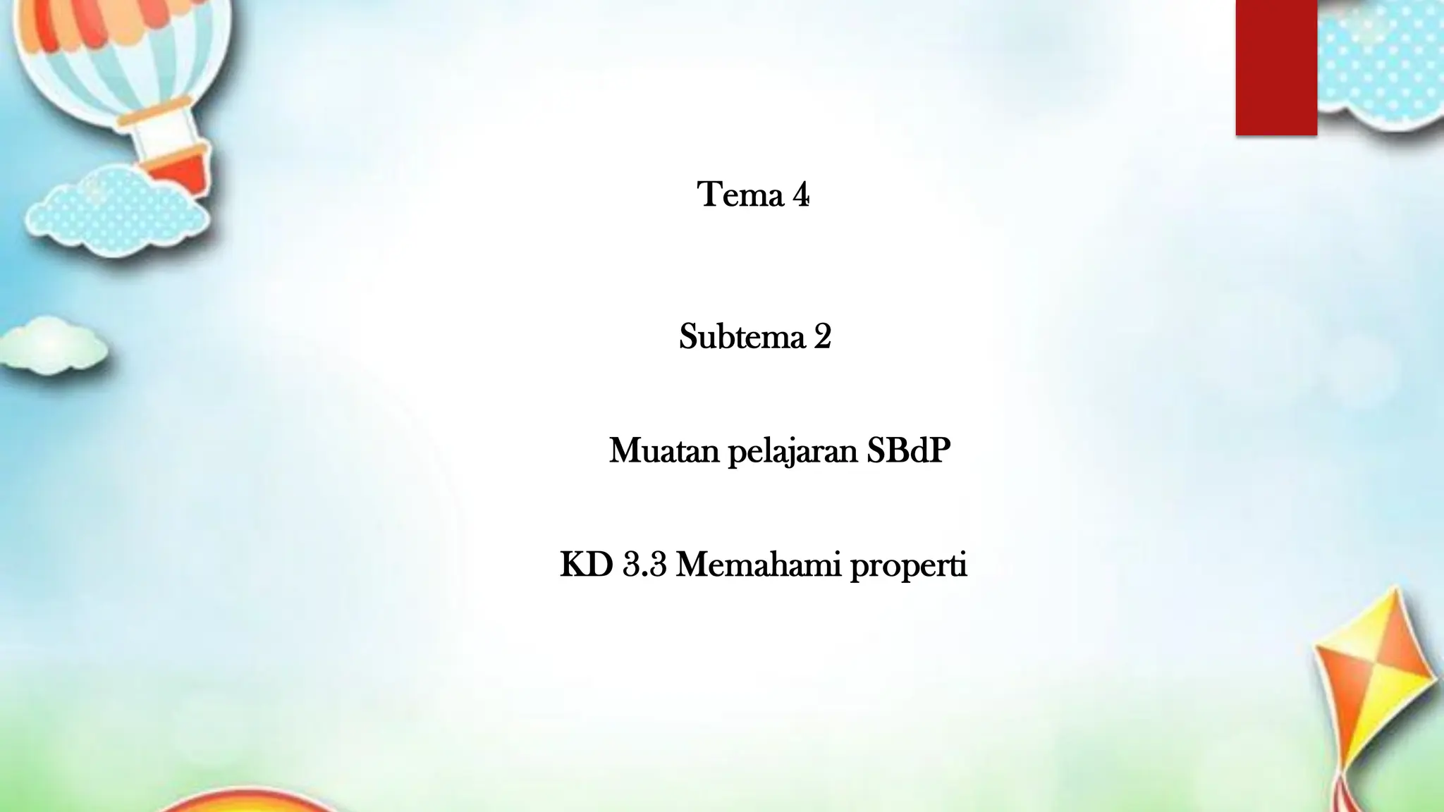 5 Bank Soal Muatan SBdP Tema 1 Subtema 1 Kelas 3 Terbaru 2026, Wajib Tahu Sebelum Ujian