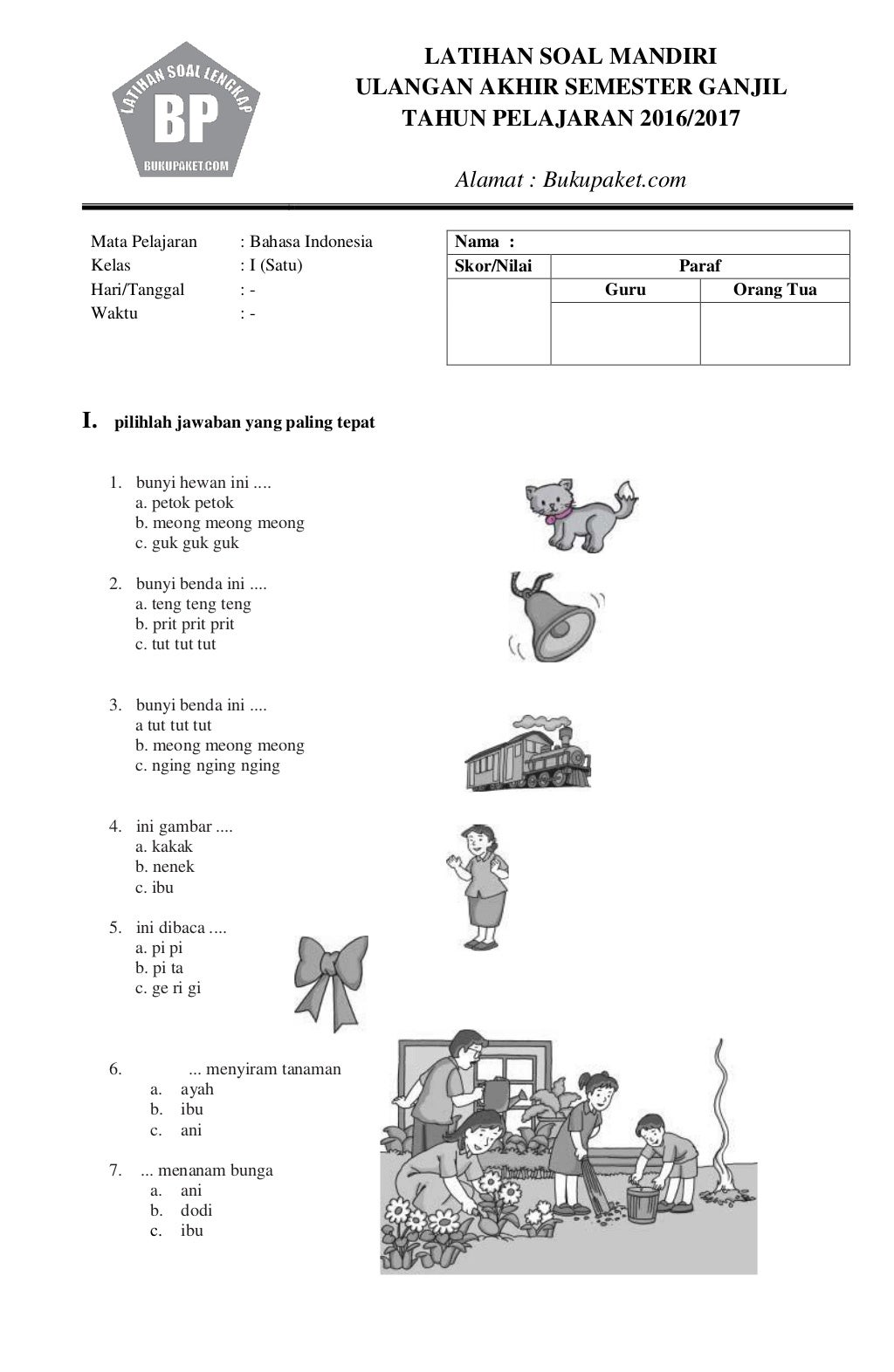 5 Fakta Mengejutkan Soal Kelas 1 SD PDF yang Jarang Diketahui Orang Tua