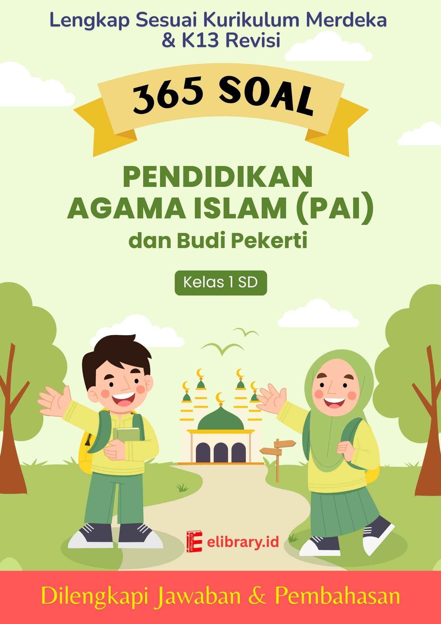 Gratis 5 Lembar Soal PAI Kelas 1 Semester 1 Kurikulum Merdeka PDF Siap Cetak untuk Belajar