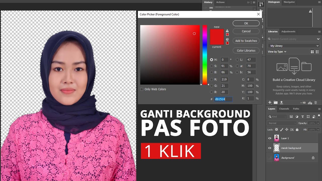 Warna Merah Pas Foto Kode