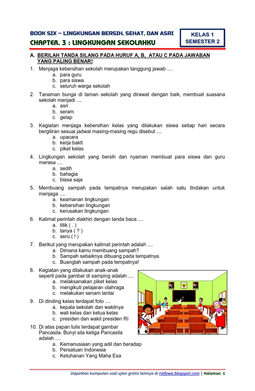 5 Contoh Soal Kelas 6 Tema 6 Subtema 2 yang Wajib Dikuasai Siswa Sebelum Ujian 2026