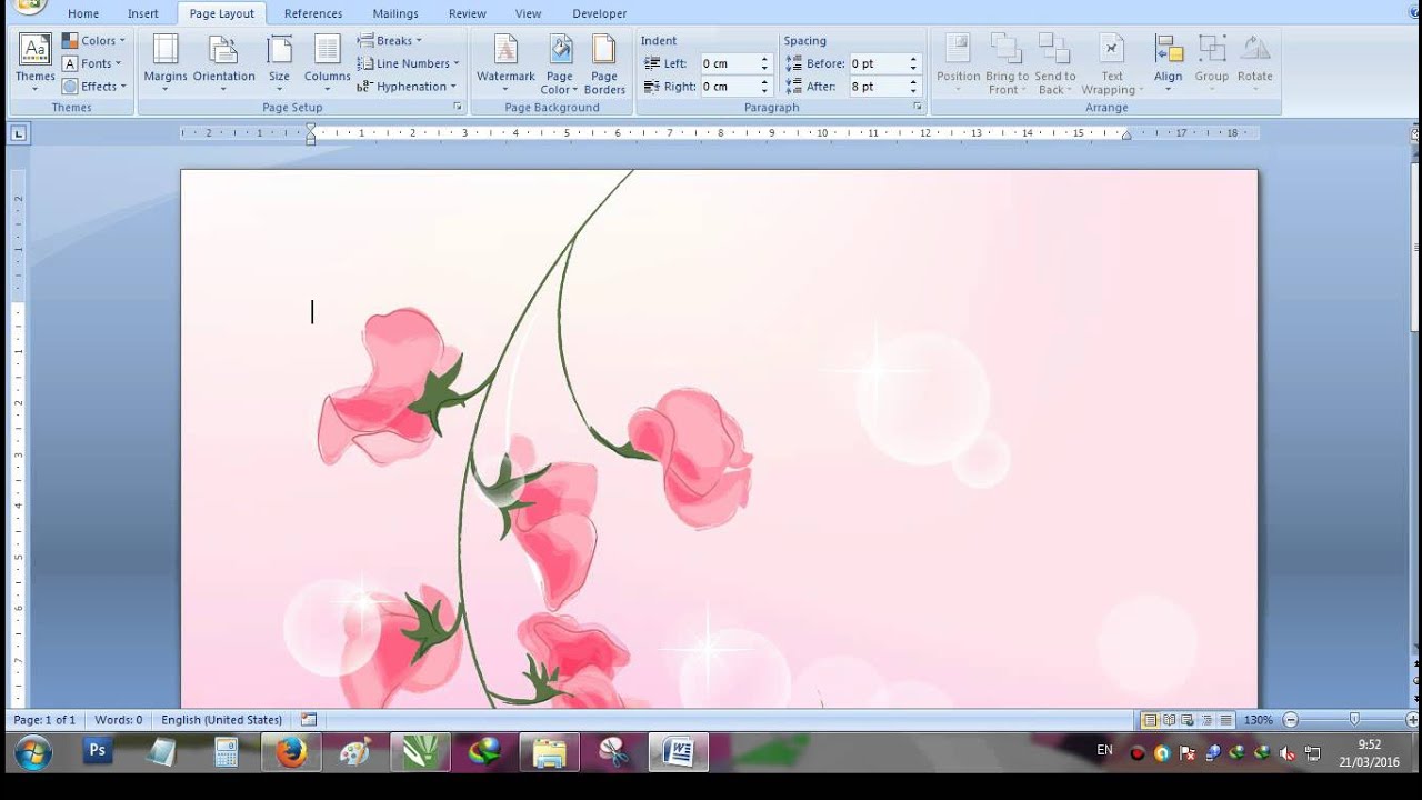 Cara Mengubah Latar Kertas di MS Word 2007 dengan 5 Trik Cepat yang Jarang Diketahui