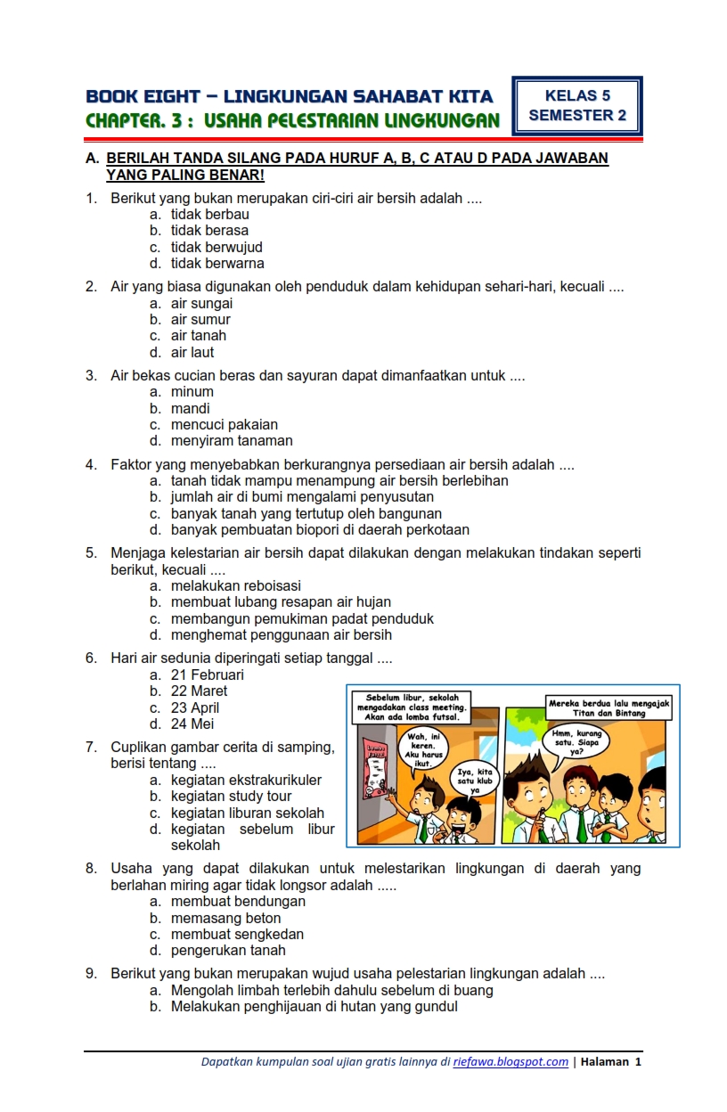Contoh Soal Kelas 5 Tema 8 Subtema 2 ProProfs Terbaru 2026, Ternyata Ini 7 Trik Jitu Agar Nilai 100