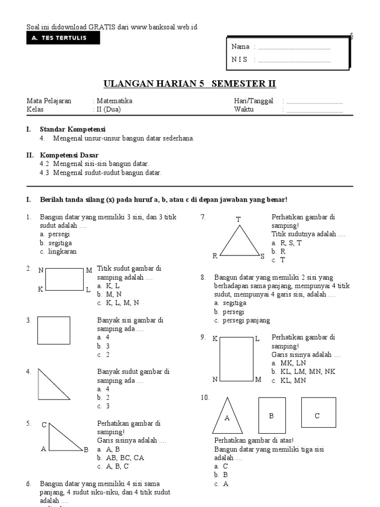 Inilah 7 Contoh Soal Kelas 6 Semester 2 dan Jawabannya yang Sering Muncul di Ujian, Wajib Dipelajari Sebelum Terlambat